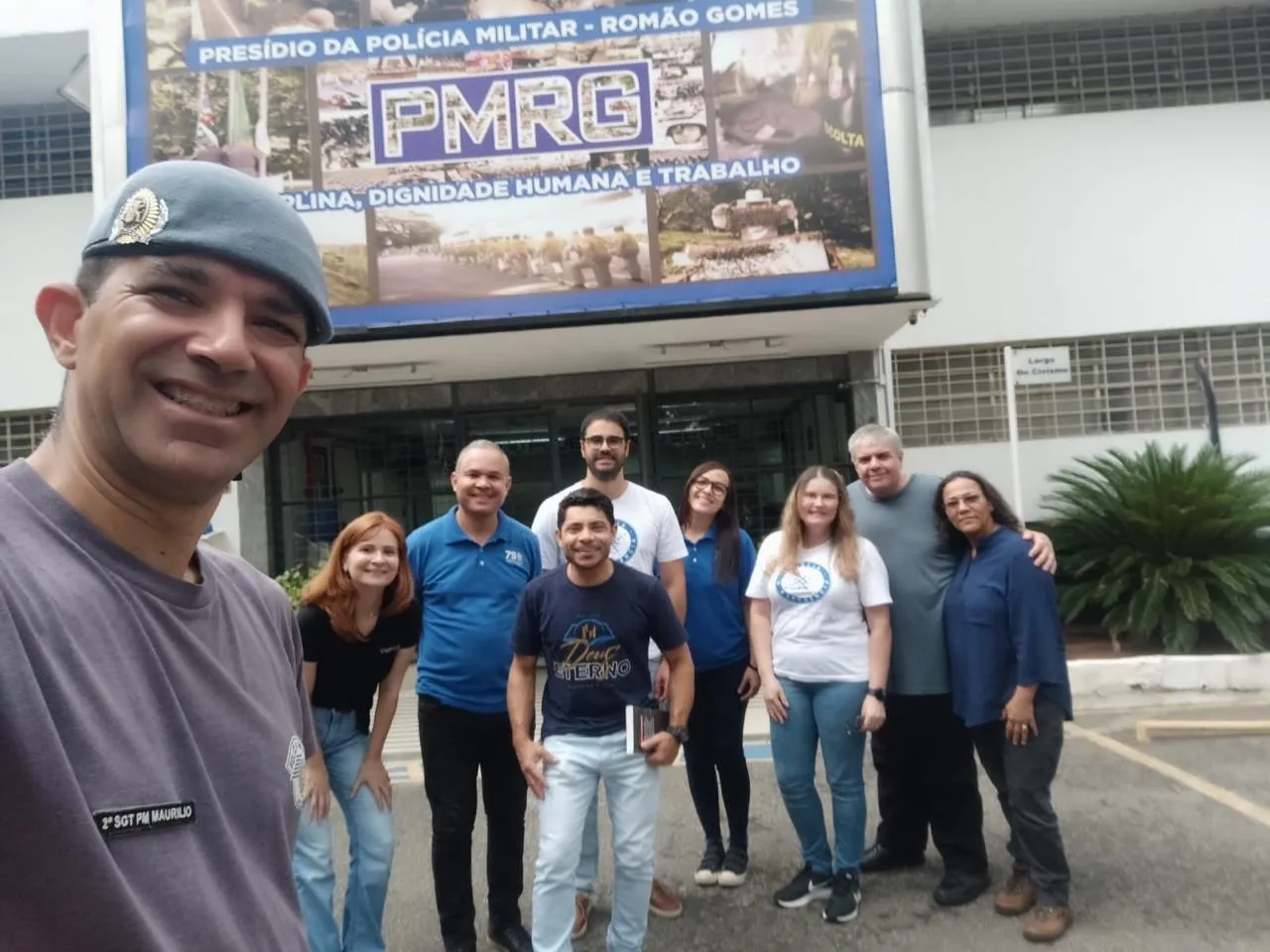 Visita no Presídio Romão Gomes com a SBB e Hora Luterana