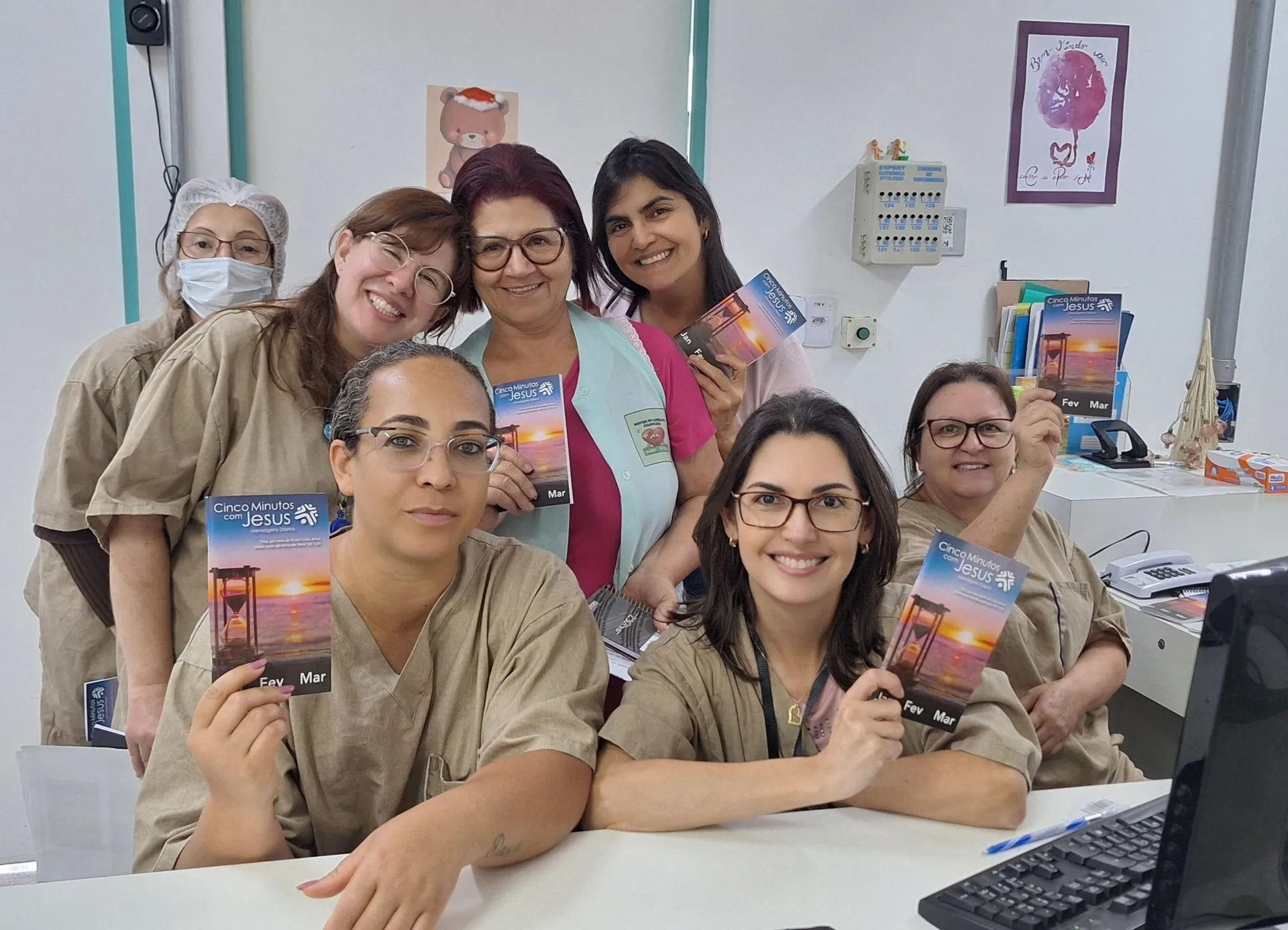 A Capelania Com Jesus aconteceu em um hospital na zona leste de SP