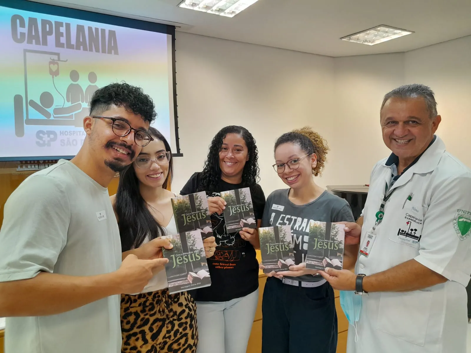 Mais um hospital em SP recebe a Capelania Com Jesus